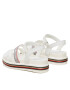 Tommy Hilfiger Sandale Velclo Platform T3A2-32762-0371 M Alb - Pled.ro