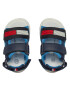 Tommy Hilfiger Sandale Velcro Sandal T1B2-33420-1591 M Bleumarin - Pled.ro