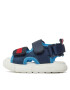 Tommy Hilfiger Sandale Velcro Sandal T1B2-33420-1591 M Bleumarin - Pled.ro