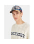 Tommy Hilfiger Șapcă Th Monogram Tartan Cap AM0AM11991 Albastru - Pled.ro