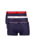 Tommy Hilfiger Set 3 perechi de boxeri 3P Lr Trunk 1U87903841 Bleumarin - Pled.ro