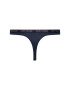 Tommy Hilfiger Set 3 perechi de chiloți tanga UW0UW00048 Bleumarin - Pled.ro