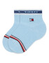 Tommy Hilfiger Set de 3 perechi de șosete lungi pentru copii 701220278 Albastru - Pled.ro