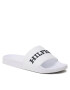 Tommy Hilfiger Șlapi 3D Print Hilfiger Pool Slide FM0FM04612 Alb - Pled.ro