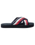 Tommy Hilfiger Șlapi Colorful Tommy Slide Sandal FW0FW04242 Bleumarin - Pled.ro