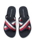 Tommy Hilfiger Șlapi Colorful Tommy Slide Sandal FW0FW04242 Bleumarin - Pled.ro