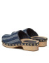 Tommy Hilfiger Saboți Denim Contrast Clog FW0FW07410 Bleumarin - Pled.ro