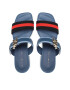 Tommy Hilfiger Șlapi Hardware Block Mid Heel Combo FW0FW07018 Bleumarin - Pled.ro