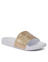 Tommy Hilfiger Şlapi Metallic Pool Slide FW0FW07829 Alb - Pled.ro