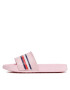 Tommy Hilfiger Șlapi Reflective Pool Slide T3A0-32803-1172 M Roz - Pled.ro