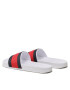 Tommy Hilfiger Șlapi Rubber Th Flag Pool Slide FM0FM04236 Alb - Pled.ro