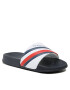 Tommy Hilfiger Șlapi Stripes Pool Slide T3B0-32932-1172 M Alb - Pled.ro