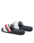 Tommy Hilfiger Șlapi Stripes Pool Slide T3B0-32932-1172 M Alb - Pled.ro