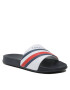 Tommy Hilfiger Șlapi Stripes Pool Slide T3B0-32932-1172 S Alb - Pled.ro