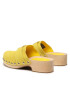 Tommy Hilfiger Saboți Th Clog Suede FW0FW07171 Galben - Pled.ro