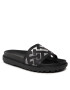 Tommy Hilfiger Șlapi Th Elevated Flat Sandal FW0FW07407 Negru - Pled.ro