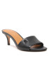 Tommy Hilfiger Șlapi Th Elevated Mid Heel Sandal FW0FW07453 Negru - Pled.ro