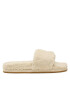 Tommy Hilfiger Șlapi Th Sherpa Fur Slide FW0FW06718 Bej - Pled.ro