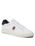 Tommy Hilfiger Sneakers Core Vulc Varsity Monogram FM0FM04350 Alb - Pled.ro