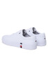 Tommy Hilfiger Sneakers Corporate Leather Detail Vulc FM0FM04589 Alb - Pled.ro