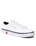 Tommy Hilfiger Sneakers Corporate Modern Vulc Leather FM0FM03727 Alb - Pled.ro