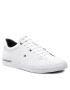 Tommy Hilfiger Sneakers Corporate Vulc Leather FM0FM03997 Alb - Pled.ro