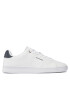 Tommy Hilfiger Sneakers Court Cup Lth Perf Detail FM0FM05038 Alb - Pled.ro