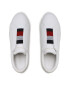 Tommy Hilfiger Sneakers Elastic Slip On FW0FW07032 Alb - Pled.ro