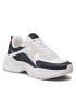 Tommy Hilfiger Sneakers Elevated Chunky Runner FW0FW06946 Alb - Pled.ro