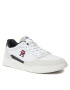 Tommy Hilfiger Sneakers Elevated Cupsole Lth Mix FM0FM04929 Alb - Pled.ro