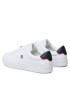 Tommy Hilfiger Sneakers Elevated Essential Court Sneaker FW0FW06965 Alb - Pled.ro