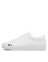 Tommy Hilfiger Sneakers Elevated Vulc Leather Low FM0FM04418 Alb - Pled.ro