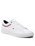 Tommy Hilfiger Sneakers Essential Leather Sneaker Detail FM0FM03887 Alb - Pled.ro