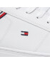 Tommy Hilfiger Sneakers Essential Leather Sneaker Detail FM0FM03887 Alb - Pled.ro