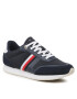 Tommy Hilfiger Sneakers Essential Stripes Runner FW0FW07382 Bleumarin - Pled.ro