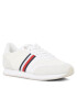 Tommy Hilfiger Sneakers Essential Stripes Runner FW0FW07450 Alb - Pled.ro