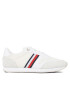 Tommy Hilfiger Sneakers Essential Stripes Runner FW0FW07450 Alb - Pled.ro