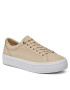 Tommy Hilfiger Sneakers Essential Vulc Leather Sneaker FW0FW07778 Alb - Pled.ro