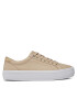 Tommy Hilfiger Sneakers Essential Vulc Leather Sneaker FW0FW07778 Alb - Pled.ro