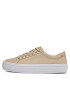 Tommy Hilfiger Sneakers Essential Vulc Leather Sneaker FW0FW07778 Alb - Pled.ro