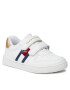 Tommy Hilfiger Sneakers Flag Low Cut Velcro Sneaker T1A9-32956-1355 S Alb - Pled.ro