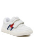 Tommy Hilfiger Sneakers Flag Low Cut Velcro Sneaker T1B9-32841-135 S Alb - Pled.ro