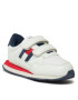 Tommy Hilfiger Sneakers Flag Low Cut Velcro Sneaker T1B9-33129-0208 M Alb - Pled.ro