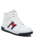 Tommy Hilfiger Sneakers High Top Lace-Up Sneaker T3B9-32485-1351 S Alb - Pled.ro