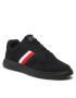 Tommy Hilfiger Sneakers Lightweight Cupsole Knit Stripes FM0FM04587 Negru - Pled.ro