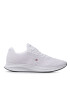 Tommy Hilfiger Sneakers Lightweight Runner Knit Flag FM0FM04563 Alb - Pled.ro