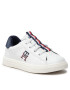 Tommy Hilfiger Sneakers Low Cut lace-Up Sneaker T1B9-32457-1355 S Alb - Pled.ro