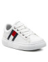 Tommy Hilfiger Sneakers Low Cut Lace-Up Sneaker T3A9-32310-1451 M Alb - Pled.ro