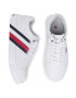 Tommy Hilfiger Sneakers Low Cut Lace-Up Sneaker T3B4-30721-0901 Alb - Pled.ro