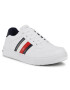 Tommy Hilfiger Sneakers Low Cut Lace-Up Sneaker T3B4-30922-0621 S Alb - Pled.ro